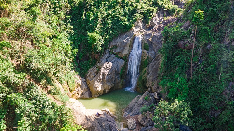 Budlaan falls Cebú
