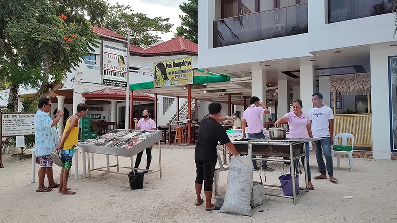 Isis Thai restaurante en Panglao