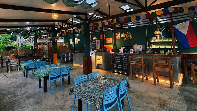 Lekker garden restaurante vegano Panglao
