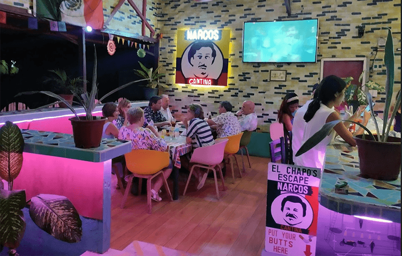 Narcos cantina restaurante Panglao