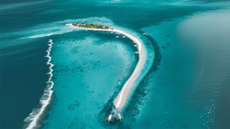 Virgin island hopping Panglao