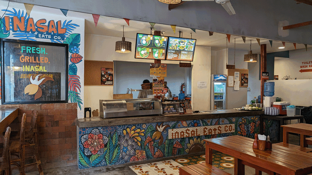 Inasasl eats co restaurante filipino barato en El Nido